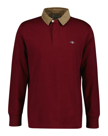 Μπλούζα Heavy Rugger Με Κοτλέ Γιακά GANT